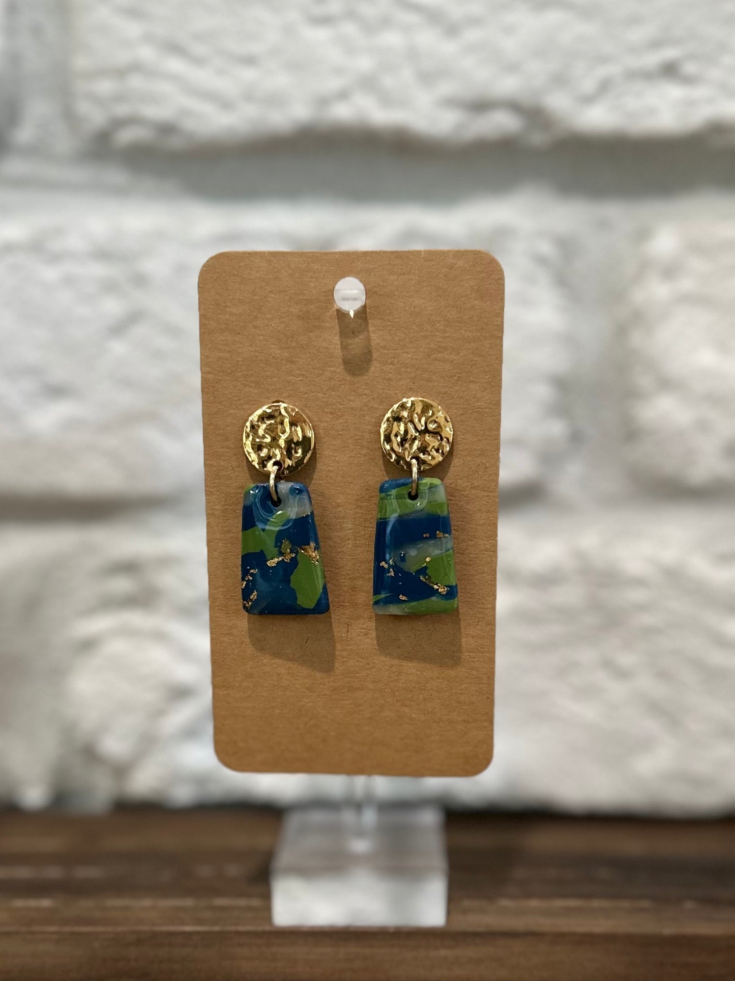 Navy & Olive petite w/ gold