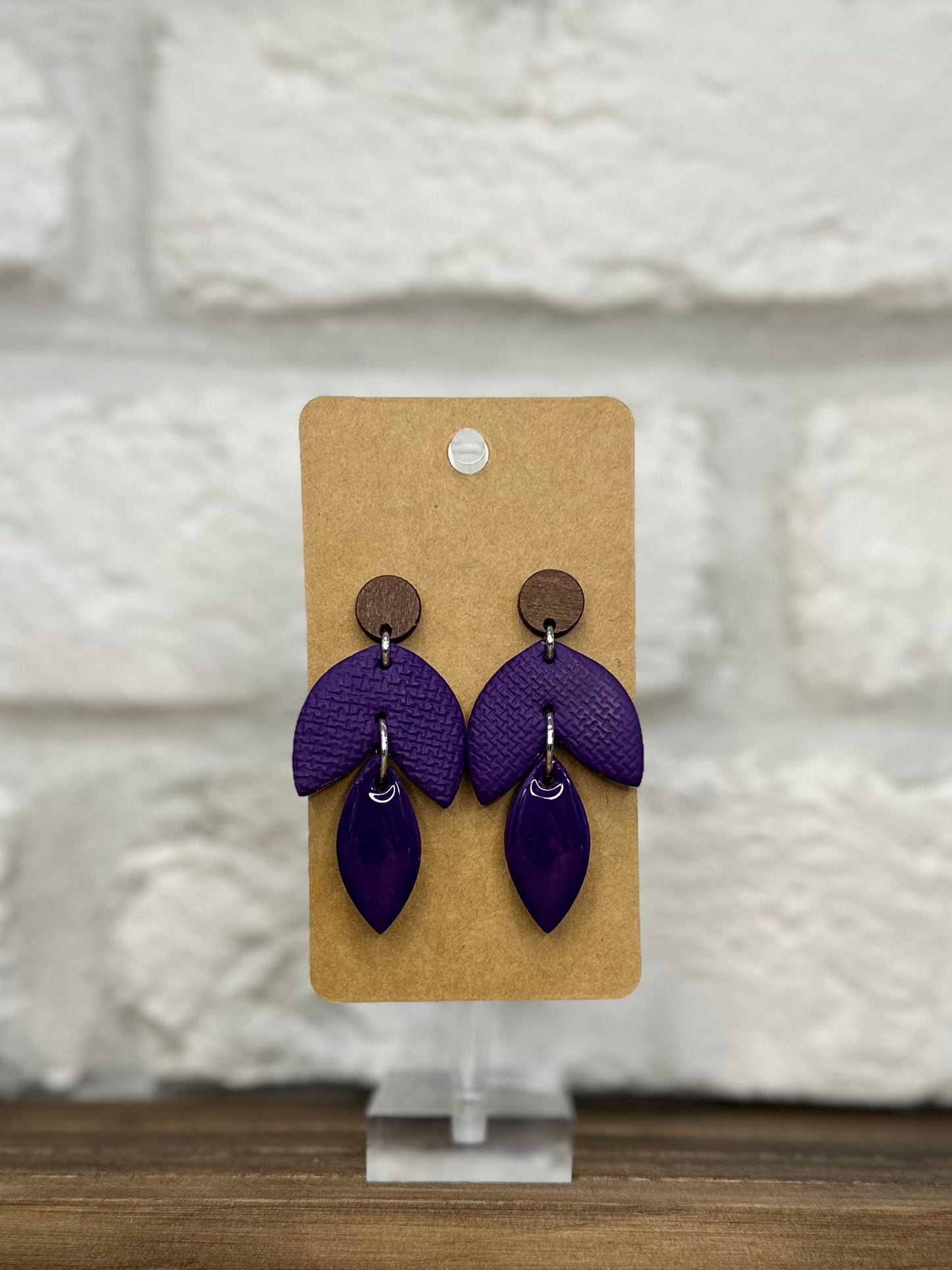 Purple two tier