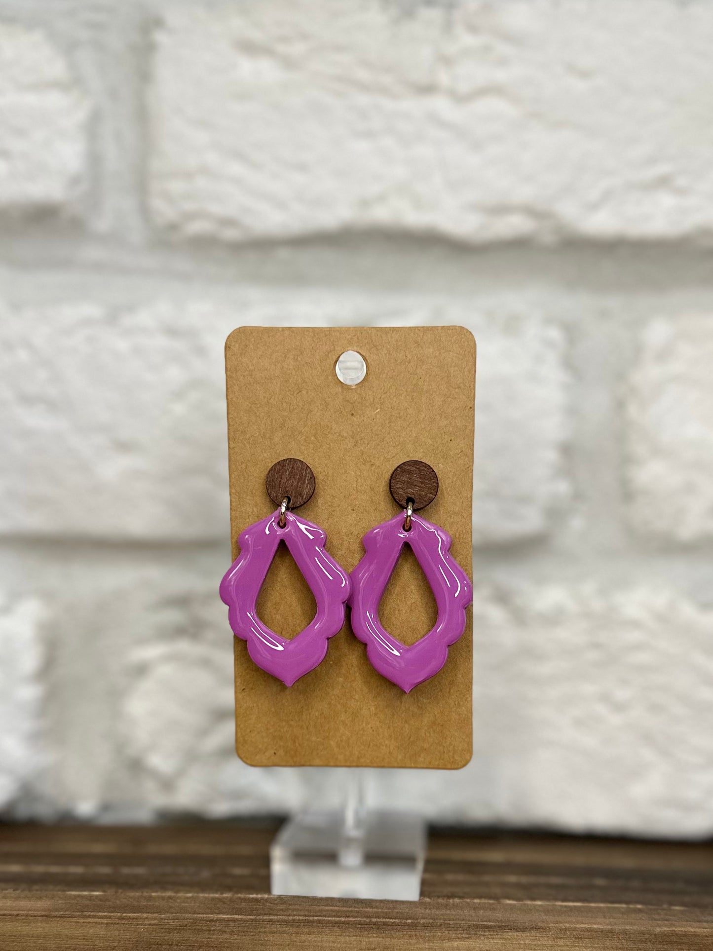 Orchid frame w/ wood