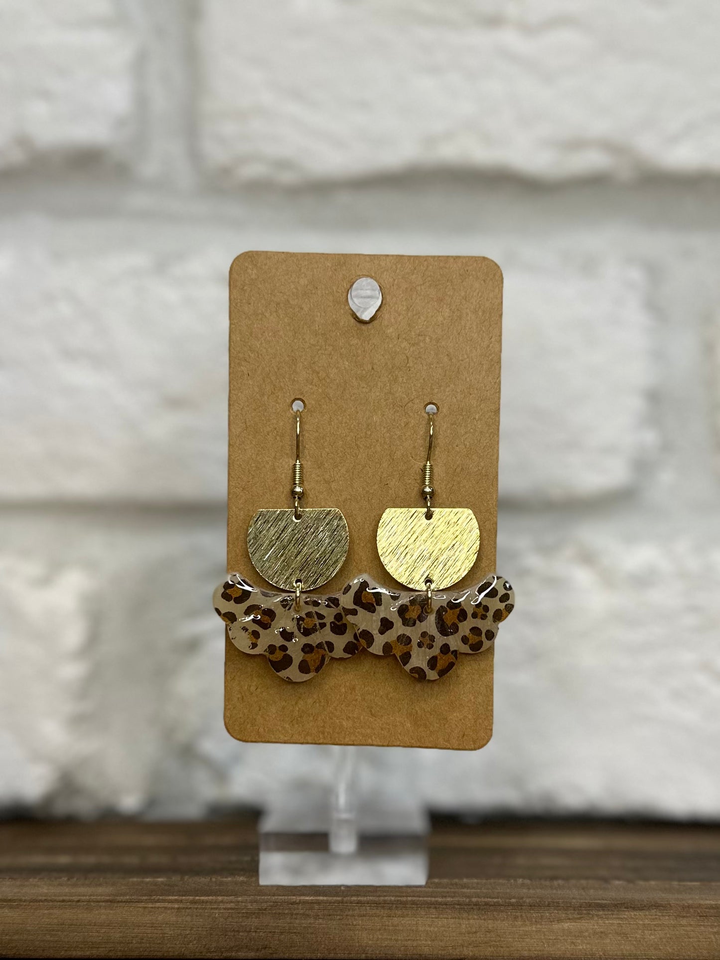 Leopard flourish w/ gold