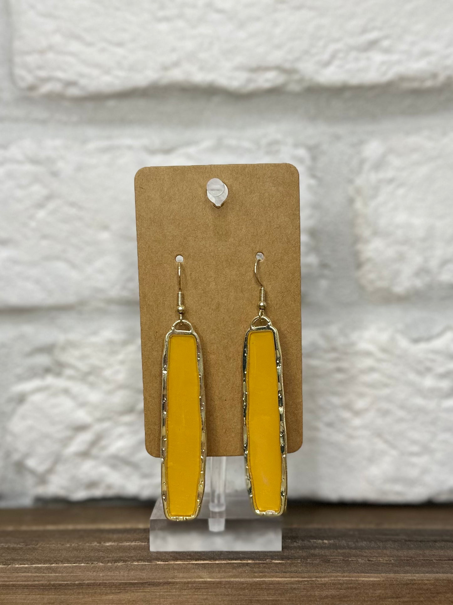 Mustard gold rectangle