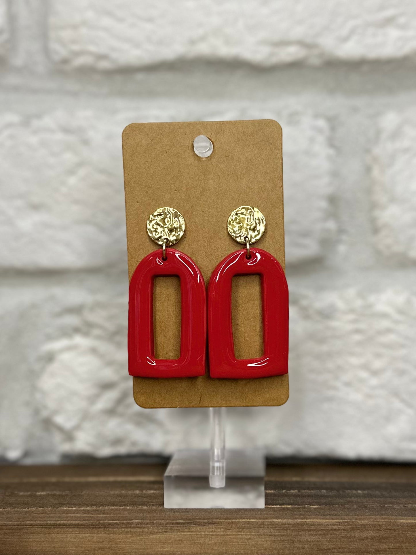 Red arch with gold