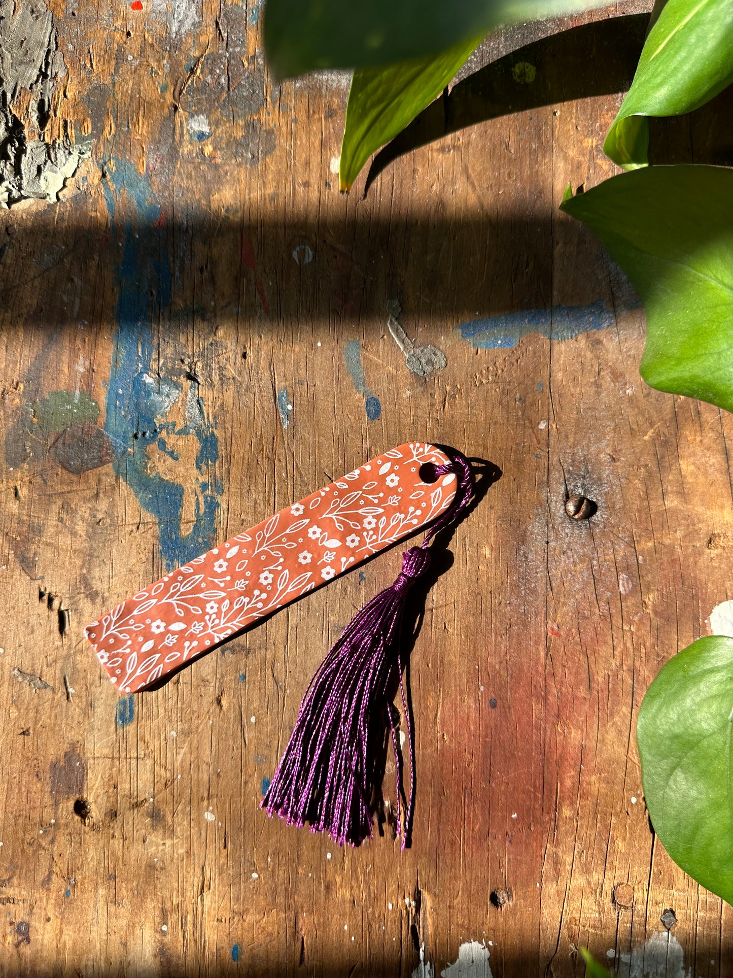 Clay bookmark