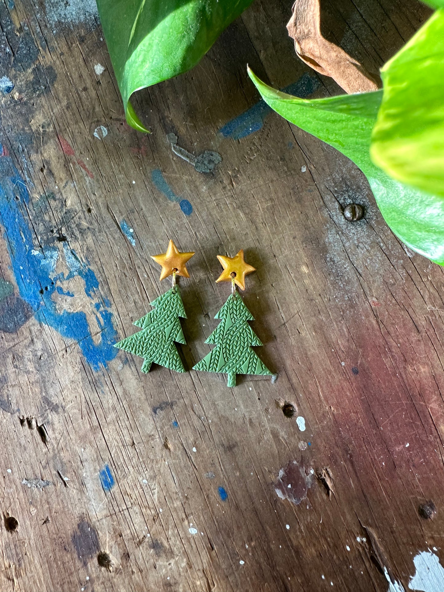 Oh Christmas tree star stud