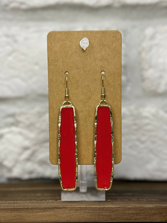 Red gold rectangle