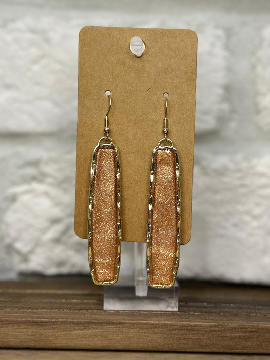 Rose gold rectangle